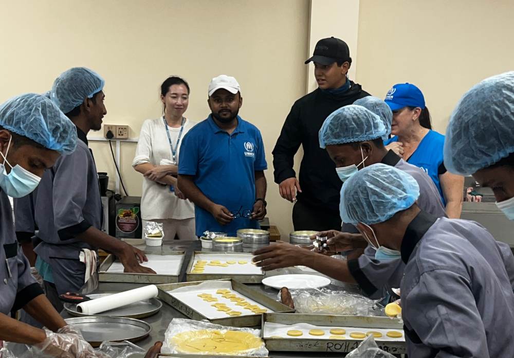 UNHCR-supported livelihoods program
